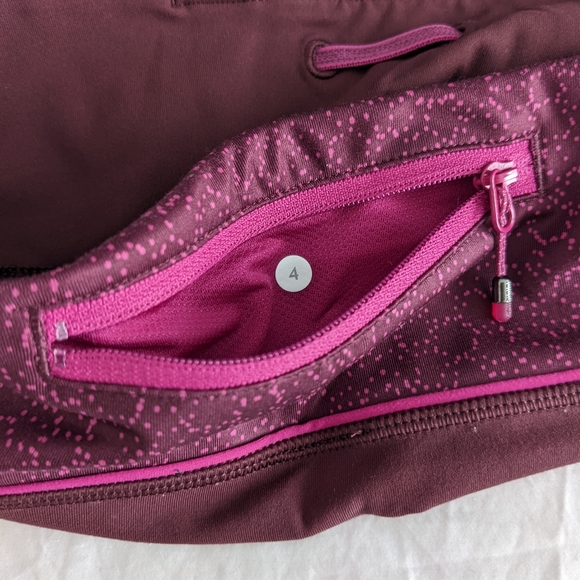 Lululemon Speed Tight, Brushed Luxtreme - Bordeaux - Picture 8 of 8